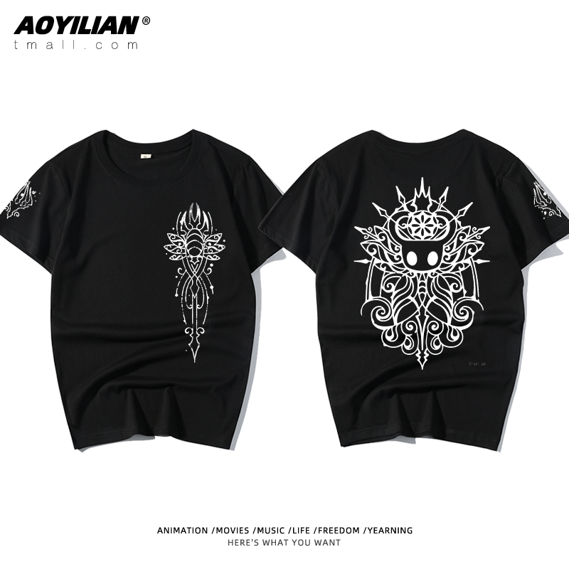 空洞骑士switc游戏周边t恤半袖衫