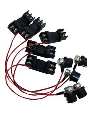 LED手动调光器手动旋钮控制器8a调节2v调速器0a调速开关0-200ip20