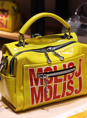 专柜品质女包双肩多用2025新款包欧洲站高级洋气质感欧货包包黄色