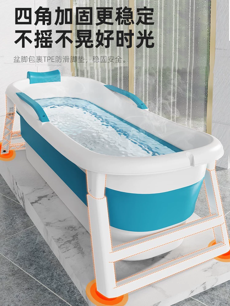 Foldable winter big tub full body for bathing