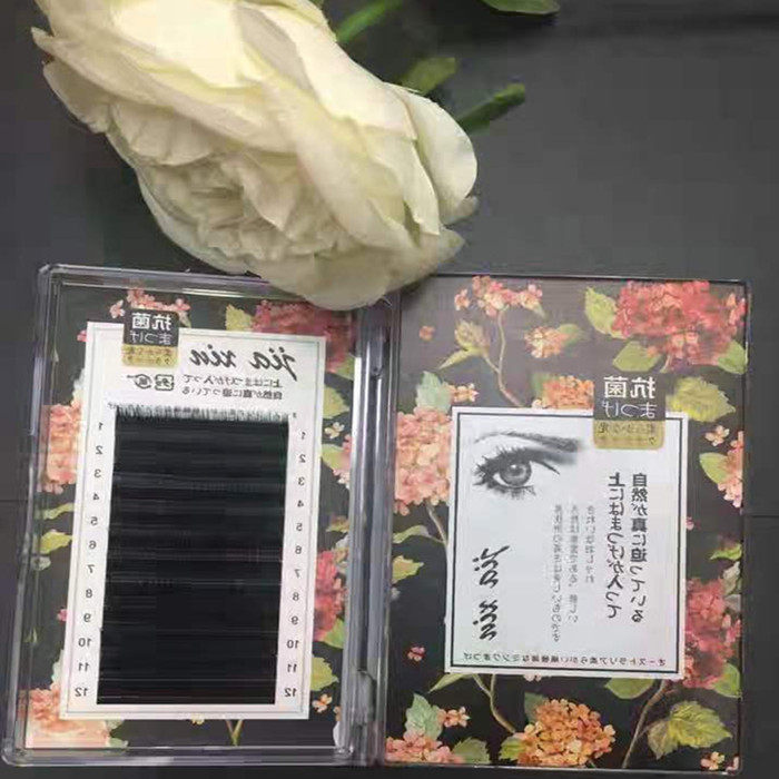 单根嫁接睫毛水貂毛超软扁毛零触感单根舒适轻盈自然嫁接轻盈睫毛