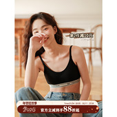 馨帮帮Bra 螺纹舒适透气运动内衣女聚拢防下垂收副乳胸罩美背文胸