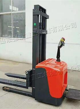 车间装卸液压堆高车e r手推式托盘升高车 Elctric stacke crane