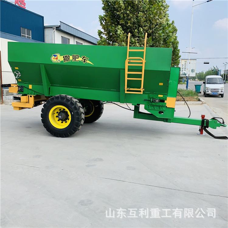 全自动农用家用三轮撒肥车 干湿两用泼粪机多功能牵引式施肥车