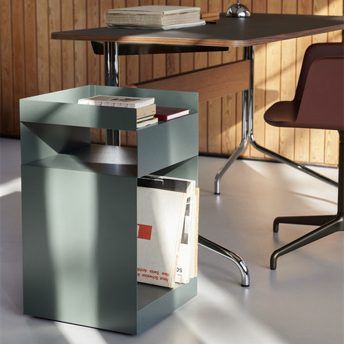 丹麦设计边桌可移动推车床头柜