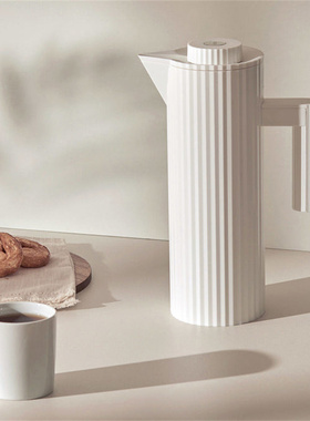 意大利Alessi保温壶设计感餐具饮具餐厅厨房白色黑色红色