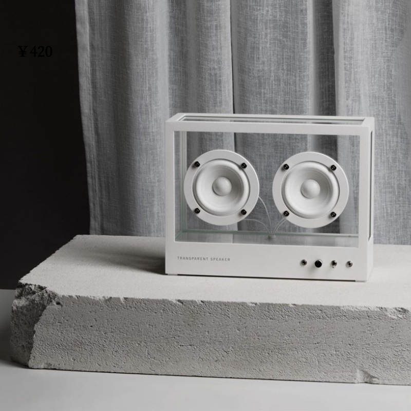 现货 瑞典Transparent Speaker透明音响蓝牙低音炮高颜值北欧有源
