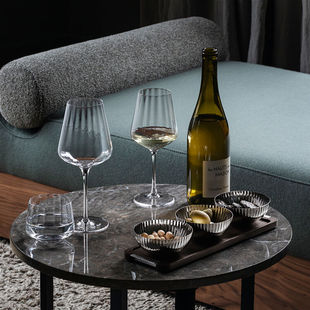 现货新品 水晶玻璃葡萄高脚杯 丹麦Georg Jensen乔治杰生红酒杯套装