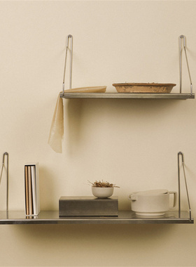 丹麦Frama不锈钢置物架Shelf搁板收纳储物隔板北欧室内户外正品