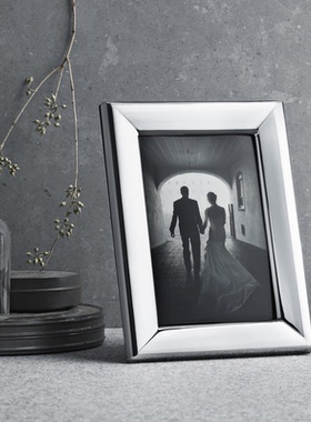 丹麦Georg Jensen相框摆台镜面摆台个性创意装饰轻奢乔迁礼物