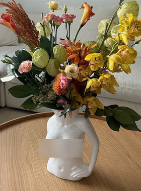 英国Anissa Kermiche Jugs Jug人体花瓶凉水壶陶瓷雕塑摆件艺术