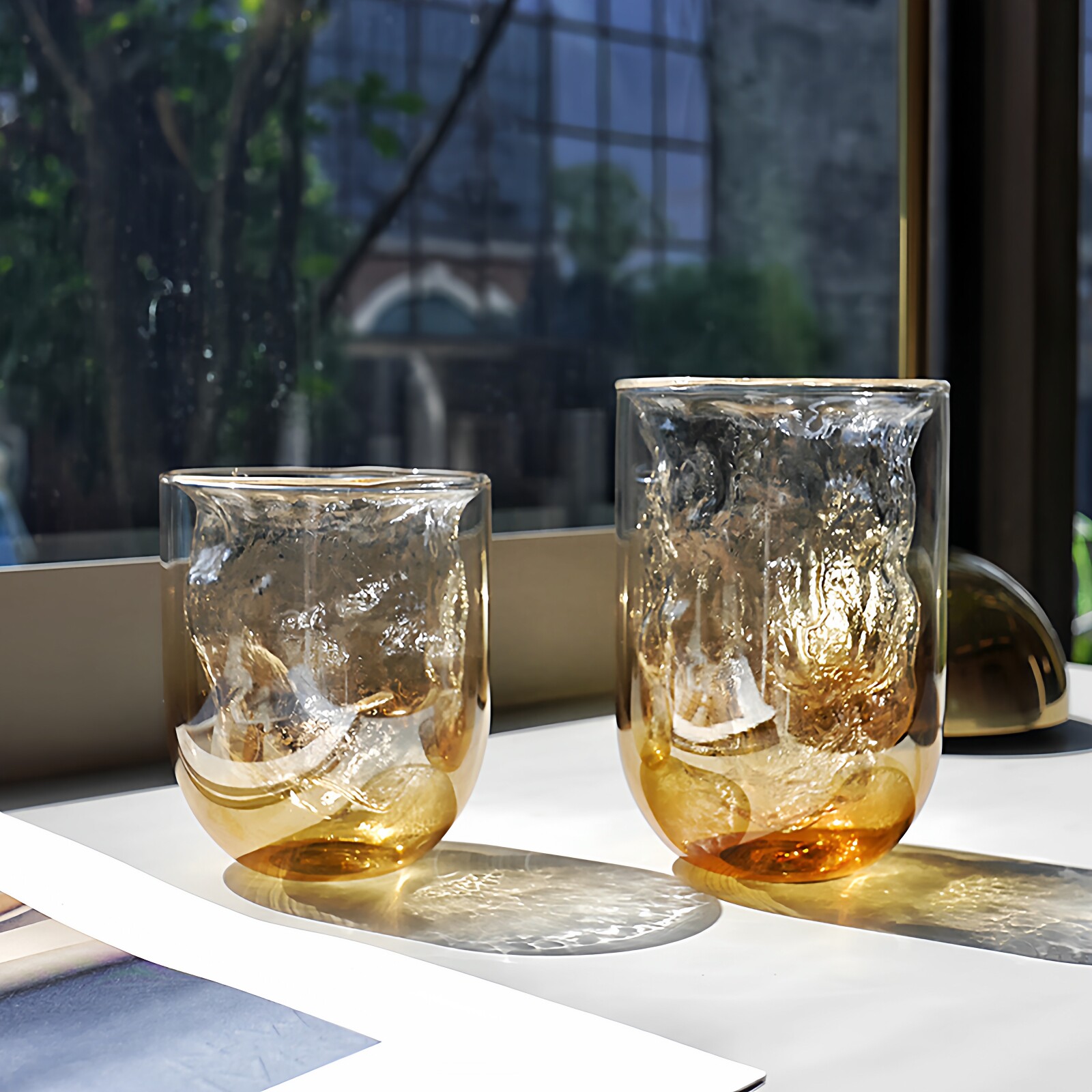 意大利seletti双层玻璃流星杯