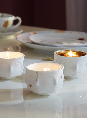 现货 美国Jonathan Adler Muse许愿烛台陶瓷碗置物装饰纯手工正品