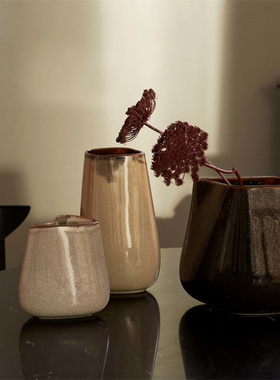 现货新品 丹麦&Tradition collect花瓶玻璃陶瓷花器装饰手工北欧