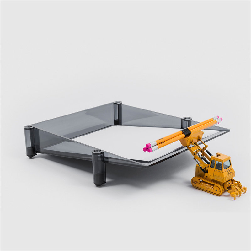 SPOT 이탈리아 수입 덴마크 종이 트레이 보관 데스크탑 정리 사무실 쌓을 수 있는 A4 파일 랙