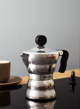 意大利ALESSI Moka云朵壶摩卡壶咖啡煮壶意式户外经典设计礼正品