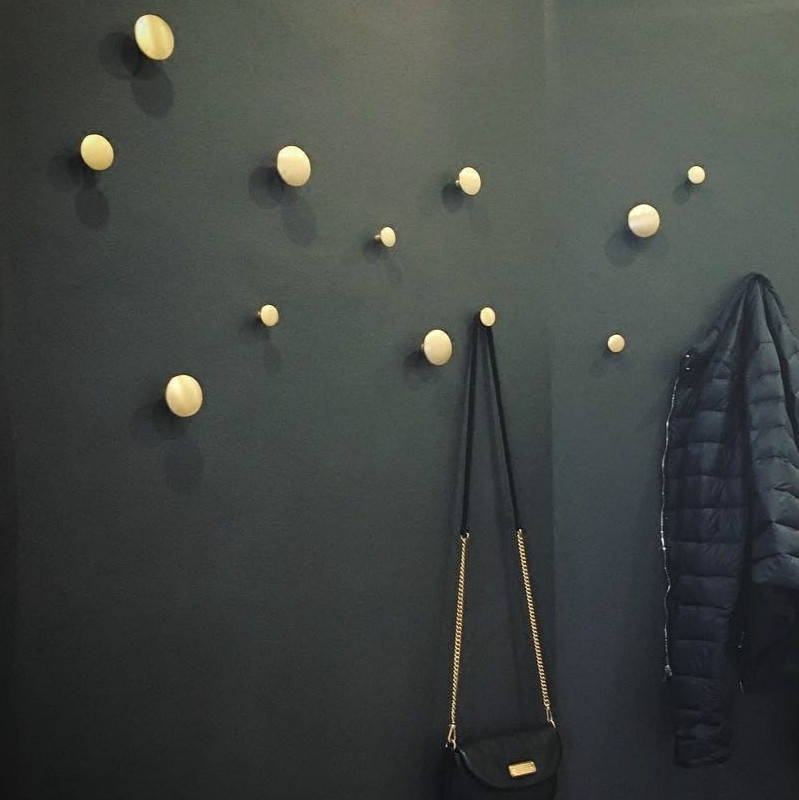 丹麦muutodots金属挂钩套装五枚