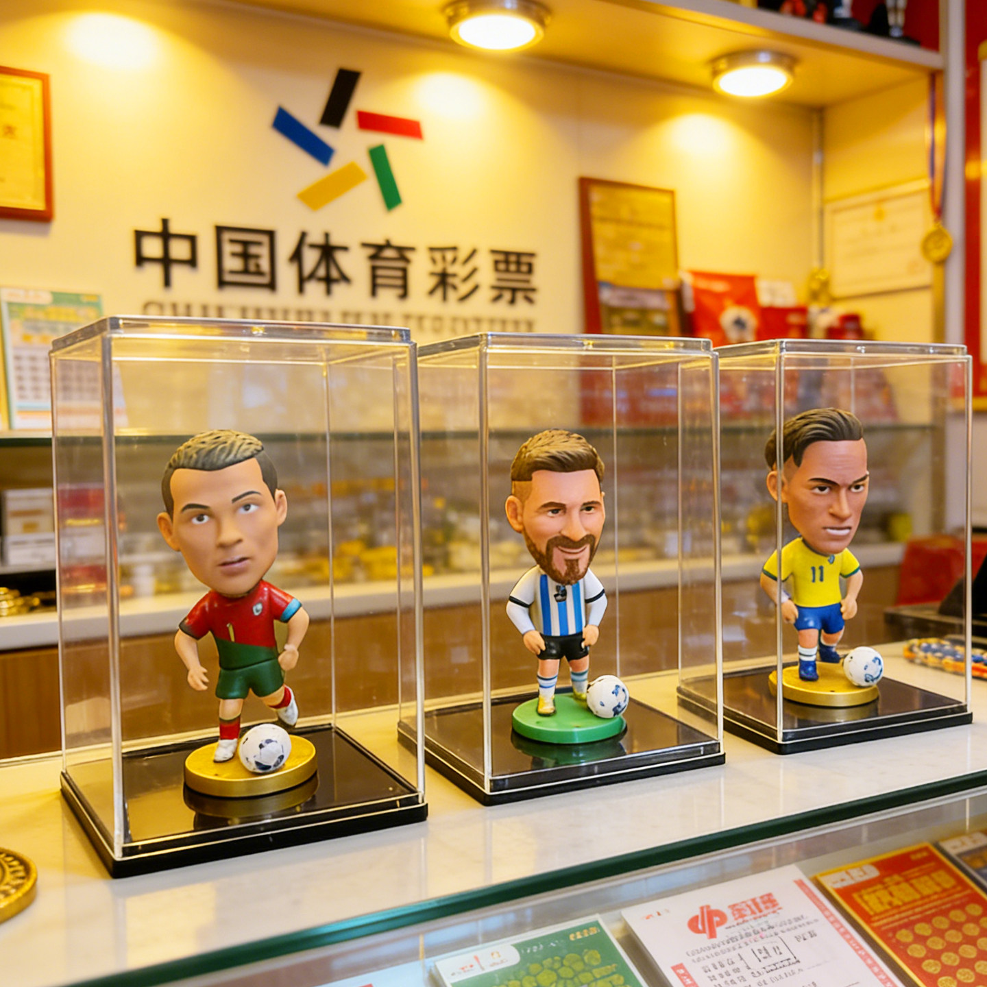 2026年美加墨世界球迷用品杯手办球星公仔装饰纪念品礼品周边摆件