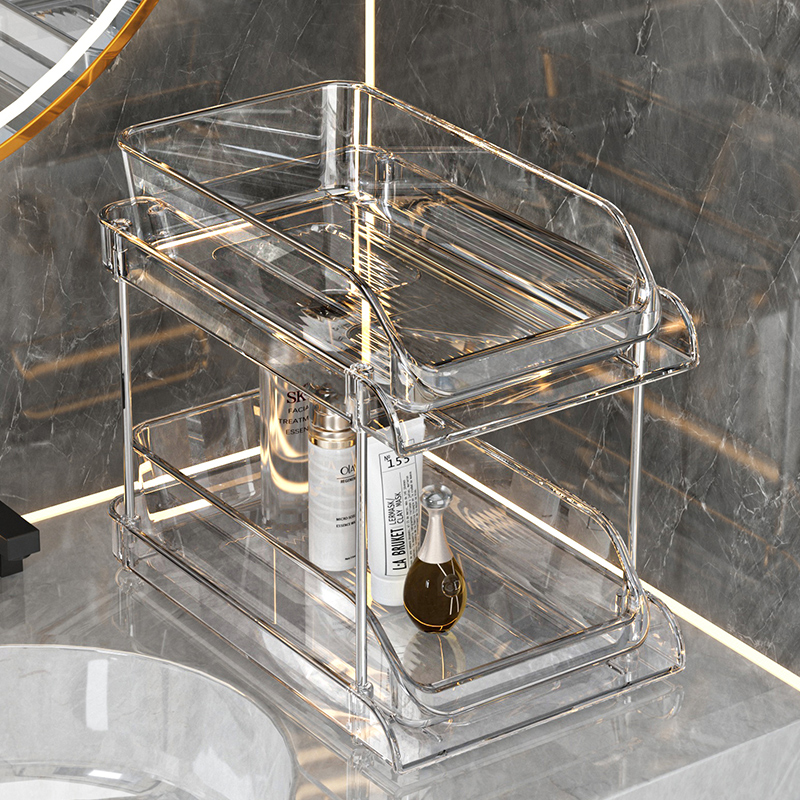 卫生间置物架抽拉大容量