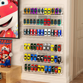 玩具车收纳展示架壁挂墙透明1 64风火轮合金模型儿童小汽车置物架