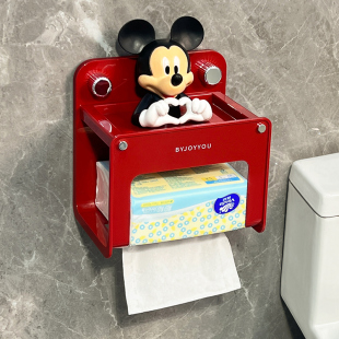 吸盘化妆室卫生纸盒抽取式卫生纸卷筒卫生纸架壁挂式洗脸巾湿卫生