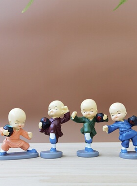 醉拳武僧功夫小和尚摆件