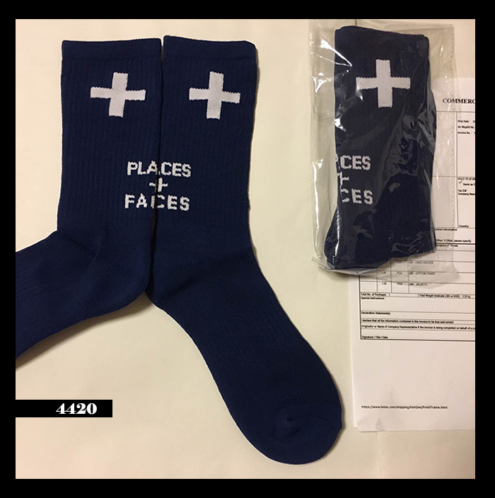 SS2L goods in stock PLACES FACES Socks p cross Plus Sports socks Cotton SOCKS 5in the Sports bag/Outdoor package/Fitting , Sports Socks  category - from Buy2taobao.com to provide professional Taobao agent buy service