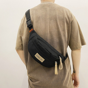 休闲腰包男女同款 潮流胸包登山运动骑行包 户外旅行斜挎小背包时尚