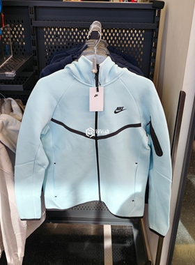 Nike/耐克 TECH FLEECE男子针织双拉链头连帽夹克外套HV0950-474
