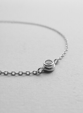 纯银迷你超细通勤风百搭手链