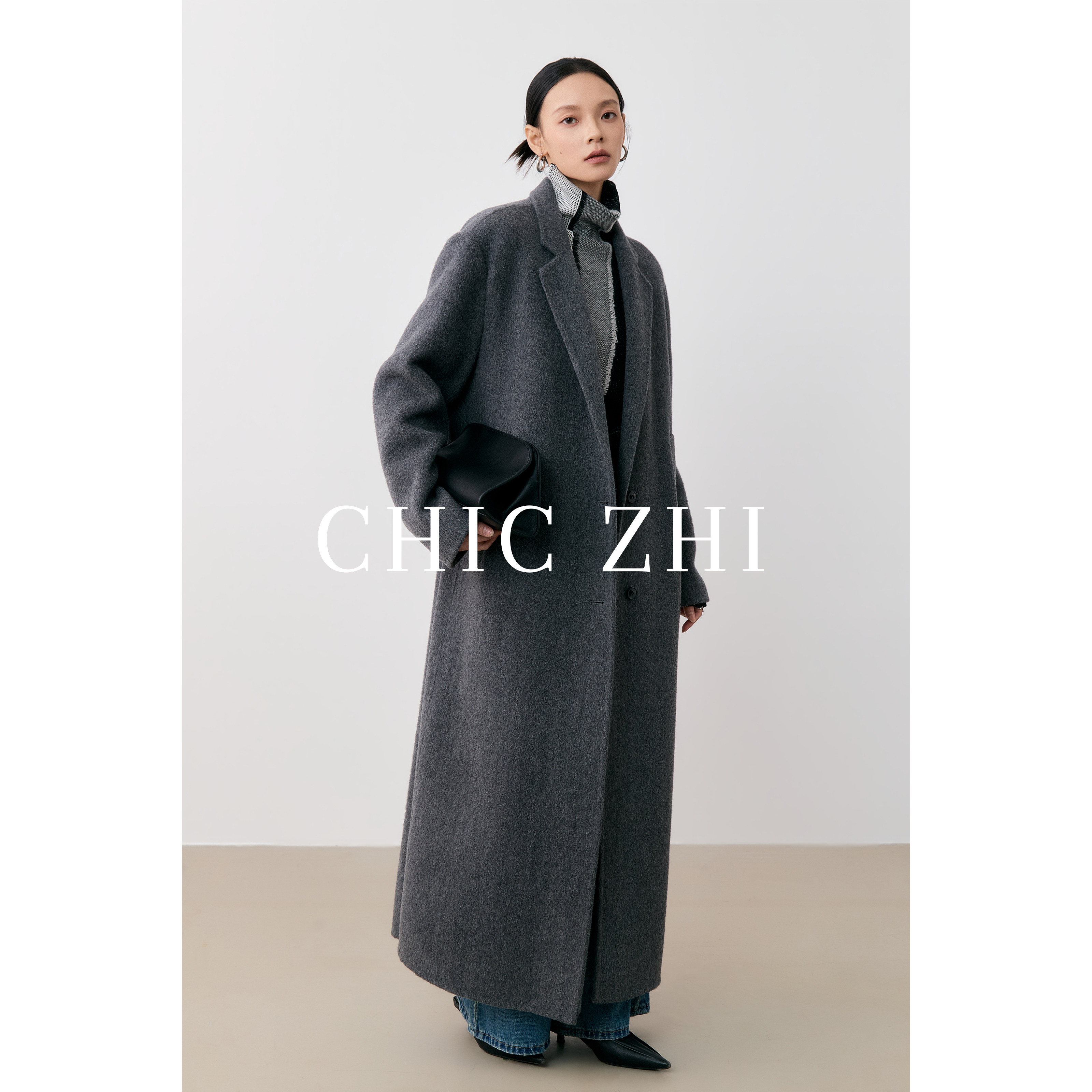 CHICZHI西装羊绒大衣外套