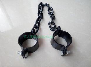 贺新年特价丑奴儿须惩罚复古手脚链铐展览品艺术品博物馆展品