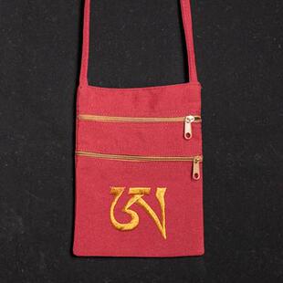 佛系包僧人包单肩戒包和尚居士包化缘包布袋零钱包挎包