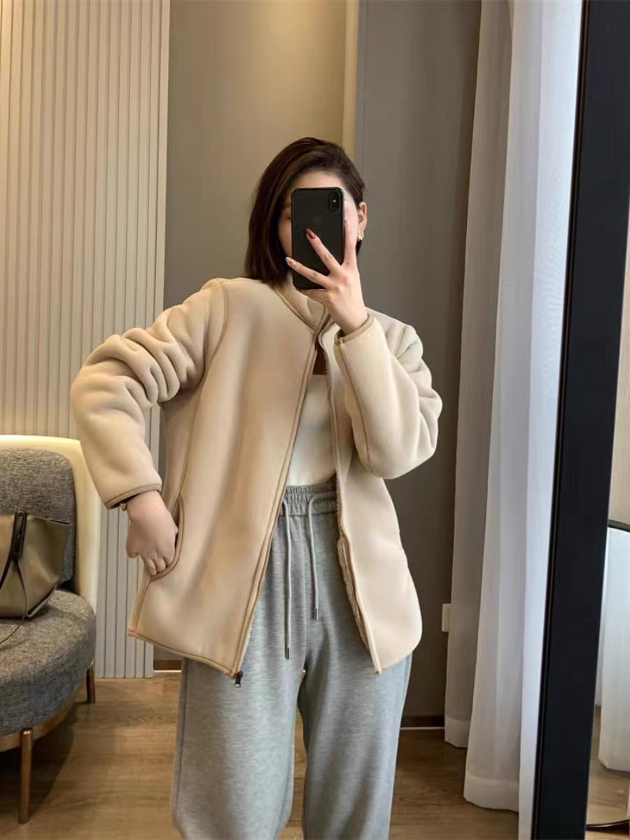 常规摇粒绒羊羔绒外套