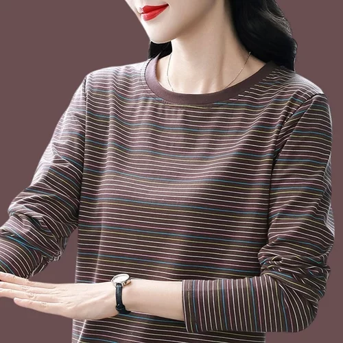 依秀儿大码女装店春秋新款打底衫