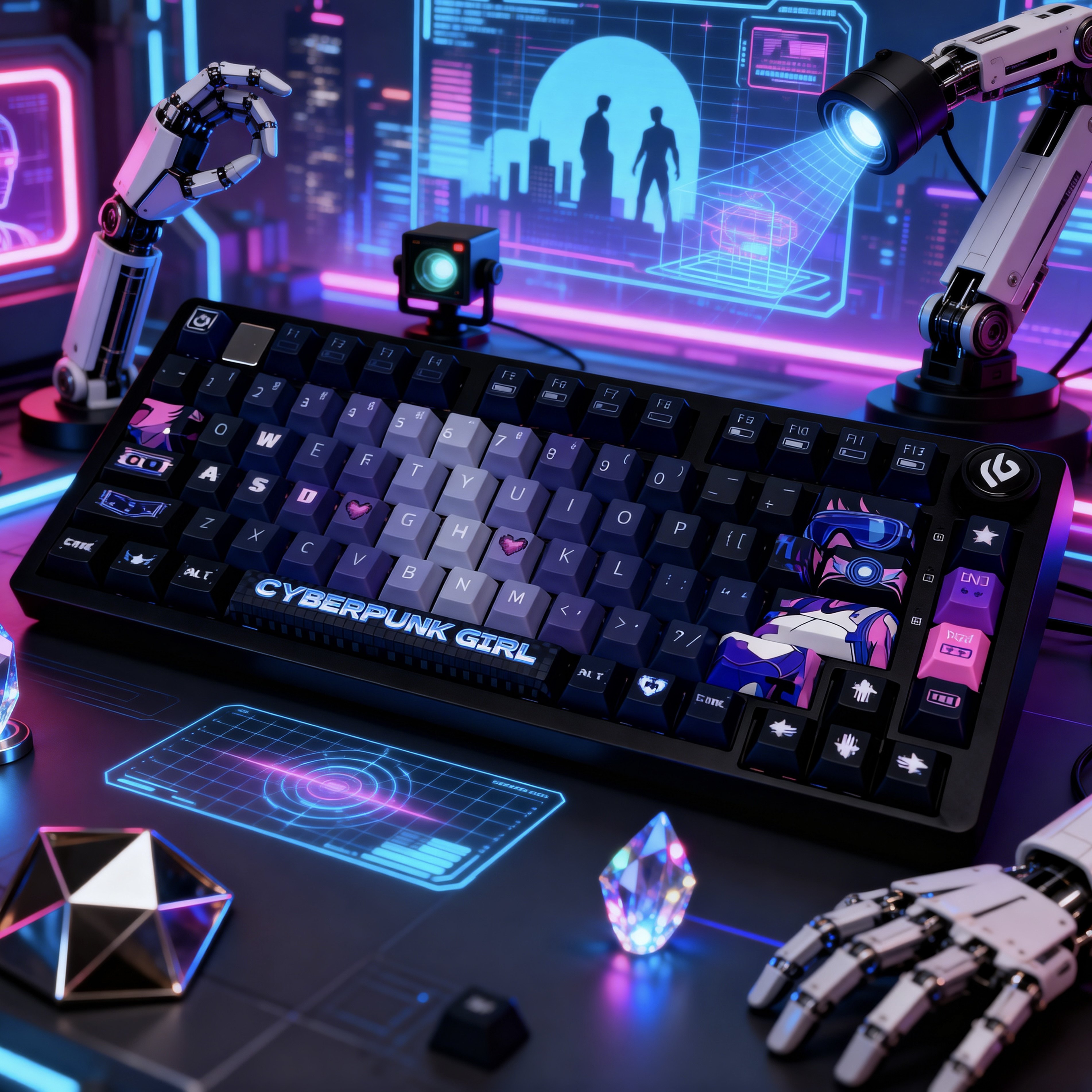 LEOBOG Hi75C Pro铝坨坨Gasket三模机械键盘套