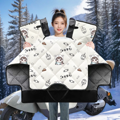 台铃U2电动车挡风被冬季通用四季