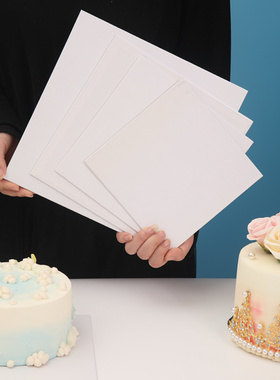 6寸8寸10寸12寸蛋糕盒底托垫板韩式裱花底板慕斯甜品西点硬纸垫子