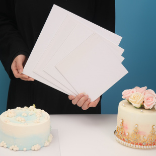 6寸8寸10寸12寸蛋糕盒底托垫板韩式裱花底板慕斯甜品西点硬纸垫子