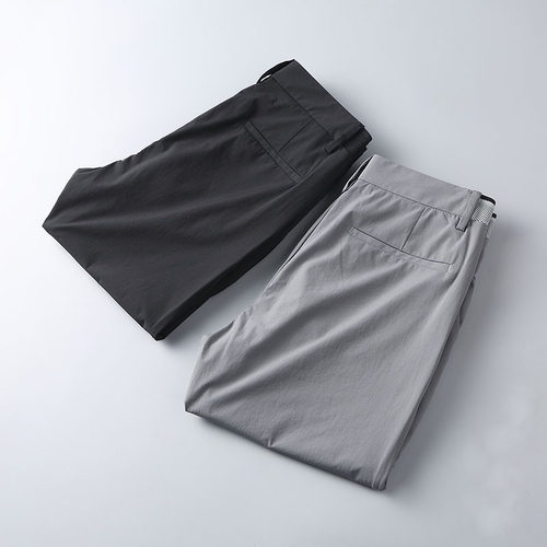 休闲裤男修身夏季男装韩版微弹力
