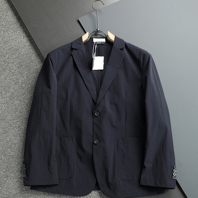 BC春季新款高端商务休闲两粒扣西服外套男士西装便装