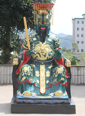 树脂东海龙王佛像