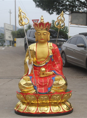 玻璃钢地藏王佛像