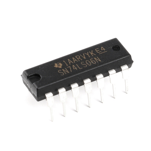DIP 直插 反相器 柵極和逆變器 SN74LS06N 邏輯