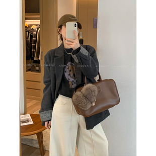 爱情魔鬼鱼 深灰色高级感通勤西装女2025冬季新款中长款西服外套