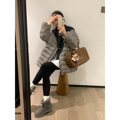 爱情魔鬼鱼加厚羽绒服女外套