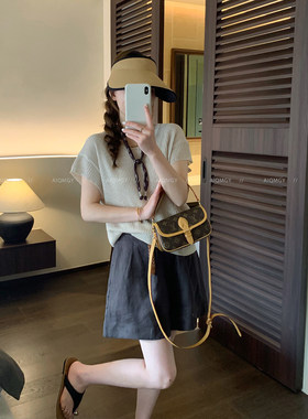 爱情魔鬼鱼短袖针织T恤女