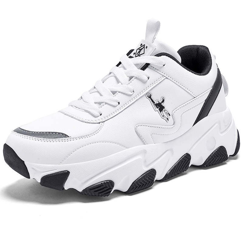 正品乔丹格兰男女鞋秋冬时尚休闲鞋防水皮面旅游鞋48运动跑步鞋男