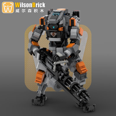 【威尔森积木】泰坦陨落先锋级泰坦BT7274/FS1041拼搭游戏周边