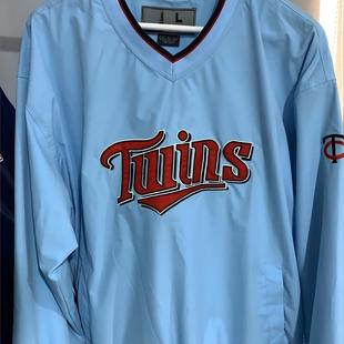 vintage古着 90s v领卫衣 贾斯丁比伯同款 防风衣 夹克 复古 套头